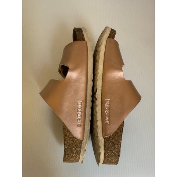 Birkenstock  Kids Sandals Rose Gold Arizona Copper Metallic EU 29 US Kids 11 - Picture 6 of 13